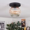 Ripoll Plafoniera, Lampada a sfera Ambrato, Chiaro, 1-Luce