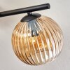 Koyoto Plafoniera, Lampada a sfera Ambrato, 4-Luci