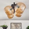 Koyoto Plafoniera, Lampada a sfera Ambrato, 4-Luci