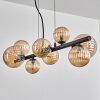 Chehalis Lampadario a sospensione, Lampada a sfera, Lampada a sospensione Ambrato, 8-Luci
