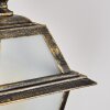 Fornelos Illuminazione esterna, Lampada da parete per esterno, Applique Oro, Nero, 1-Luce