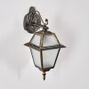 Fornelos Illuminazione esterna, Lampada da parete per esterno, Applique Oro, Nero, 1-Luce