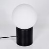 Gastor Lampada a sfera, Lampada da scrivania, Lampada da tavolo 15 cm Bianco, 1-Luce