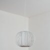 Adara Lampadario a sospensione, Lampada a sospensione Bianco, 1-Luce