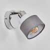 Ailer Faretto da soffitto, Applique, Faretto da parete Cromo, 1-Luce