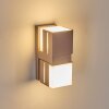 Swanek Lampada da parete per esterno, Applique LED Ruggine, 2-Luci