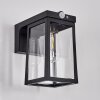 Verup Lampada da parete per esterno, Applique LED Nero, 1-Luce, Sensori di movimento