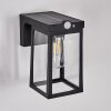 Verup Lampada da parete per esterno, Applique LED Nero, 1-Luce, Sensori di movimento