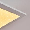 Nexo Plafoniera LED Bianco, 1-Luce, Telecomando