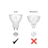 Philips Hue White LED GU10 5,2 Watt 2700 Kelvin 400 Lumen