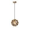 Illuminazione Lucide HANNELORE Lampada a sospensione Oro, 1-Luce