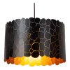 Illuminazione Lucide ALMELO Lampada a sospensione Nero, 1-Luce