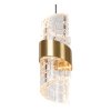 Illuminazione Lucide KLIGANDE Lampada a sospensione LED Oro, 1-Luce