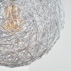 Brona Lampadario a sospensione, Lampada a sfera, Lampada a sospensione Argento, 1-Luce