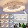 Benasal Plafoniera, Lampada con ventilatore LED Bianco, 1-Luce, Telecomando