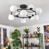 Chehalis Plafoniera, Lampada a sfera 76 cm Bianco, 12-Luci