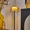 Longchamps Lampada da terra LED Nero, 1-Luce