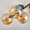 Koyoto Plafoniera, Lampada a sfera Ambrato, 4-Luci