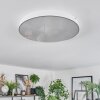 Mentque Plafoniera LED Bianco, 1-Luce