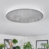 Mentque Plafoniera LED Bianco, 1-Luce