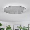 Mentque Plafoniera LED Bianco, 1-Luce