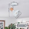 Alyra Plafoniera, Faretto da soffitto Bianco, 1-Luce