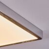 Finsrud Plafoniera, Panel LED Cromo, 1-Luce