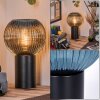 Koyoto Lampada a sfera, Lampada da scrivania, Lampada da tavolo 20 cm Blu, 1-Luce