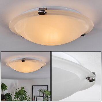 Balan Plafoniera Bianco, 1-Luce