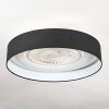 Benesal Plafoniera, Lampada con ventilatore LED Bianco, 1-Luce, Telecomando