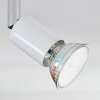 Gjedso Plafoniera, Faretto da soffitto LED Cromo, Bianco, 2-Luci