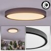 Finsrud Plafoniera LED Nero, 1-Luce