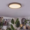 Finsrud Plafoniera LED Nero, 1-Luce