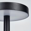 Parel Lampada da scrivania, Lampada da tavolo LED Nero, 1-Luce