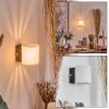 Bamako Lampade Up & Down, Applique LED Nero, 1-Luce