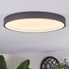 Filor Plafoniera LED Nero, 1-Luce