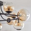 Chehalis Plafoniera, Lampada a sfera 76 cm Ambrato, Chiaro, 12-Luci