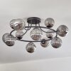 Chehalis Plafoniera, Lampada a sfera 76 cm Grigio fumo, 12-Luci