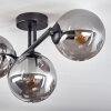 Gastor Plafoniera, Lampada a sfera Grigio fumo, 3-Luci