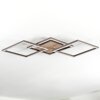 Brina Plafoniera LED Marrone, Oro, 1-Luce