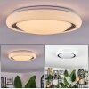 Kaas Plafoniera LED Nero, Bianco, 1-Luce