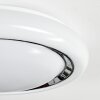 Kaas Plafoniera LED Nero, Bianco, 1-Luce