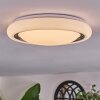 Kaas Plafoniera LED Nero, Bianco, 1-Luce