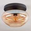 Mertola Plafoniera, Lampada a sfera Ambrato, 1-Luce
