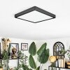 Finsrud Plafoniera, Panel LED Nero, 1-Luce