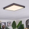 Finsrud Plafoniera, Panel LED Nero, 1-Luce