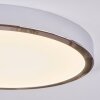 Finsrud Plafoniera LED Cromo, 1-Luce