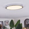 Finsrud Plafoniera LED Cromo, 1-Luce