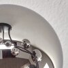 Chehalis Plafoniera, Lampada a sfera 76 cm Cromo, Grigio fumo, 12-Luci