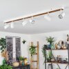 Gesteira Plafoniera, Faretto da soffitto Écru, Bianco, 6-Luci